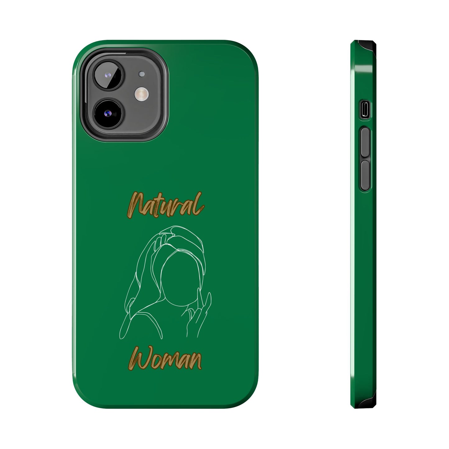 Natural Woman Towel Wrapped (WL)Tough Phone Cases DARK GREEN