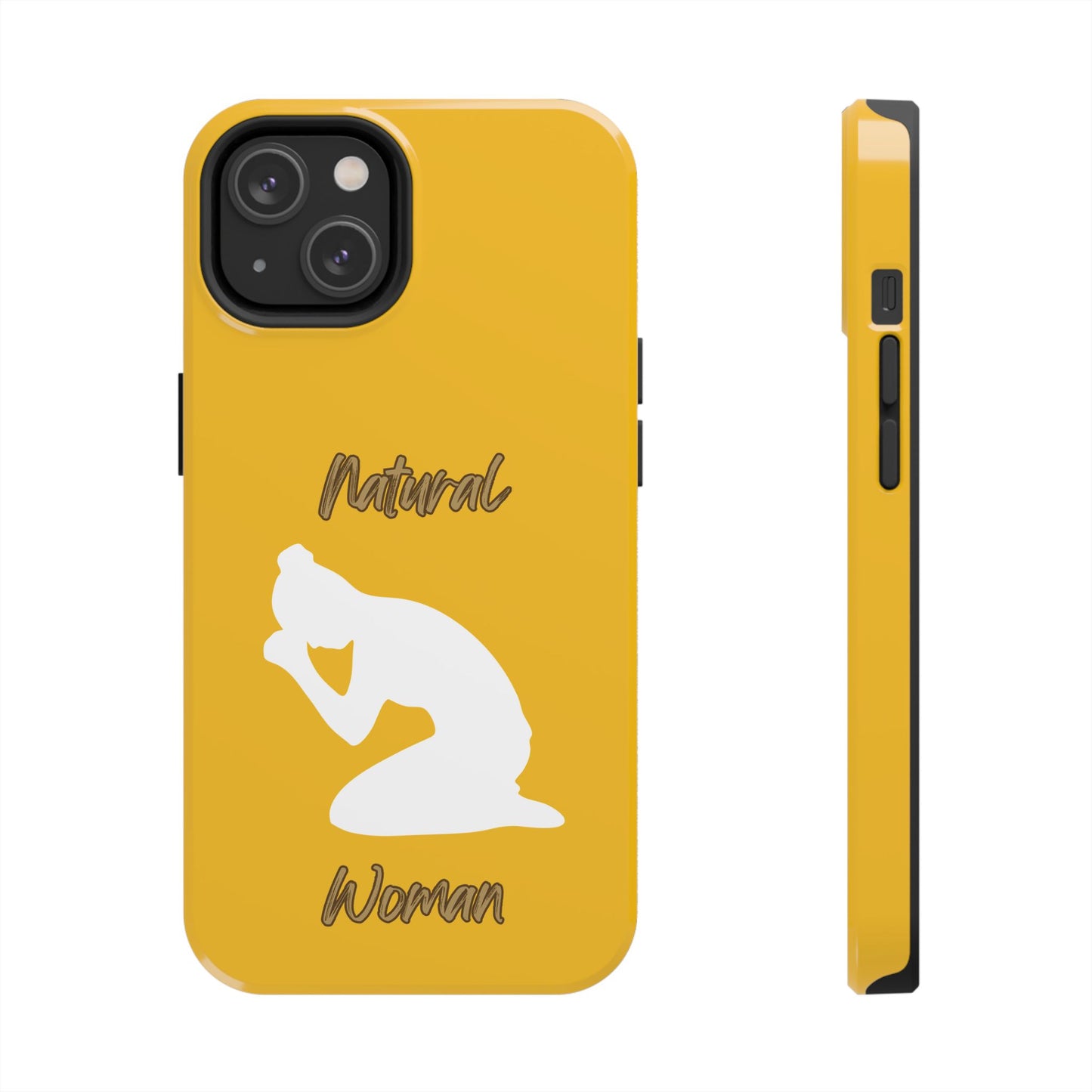 Natural Woman Pray (WL) Tough Phone Cases YELLOW