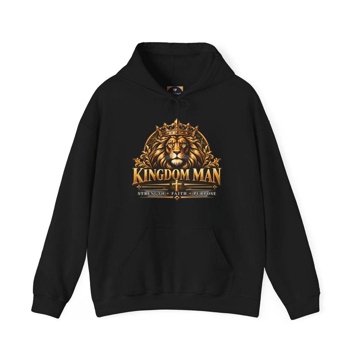 Kingdom Man Crowned Lion Hoodie