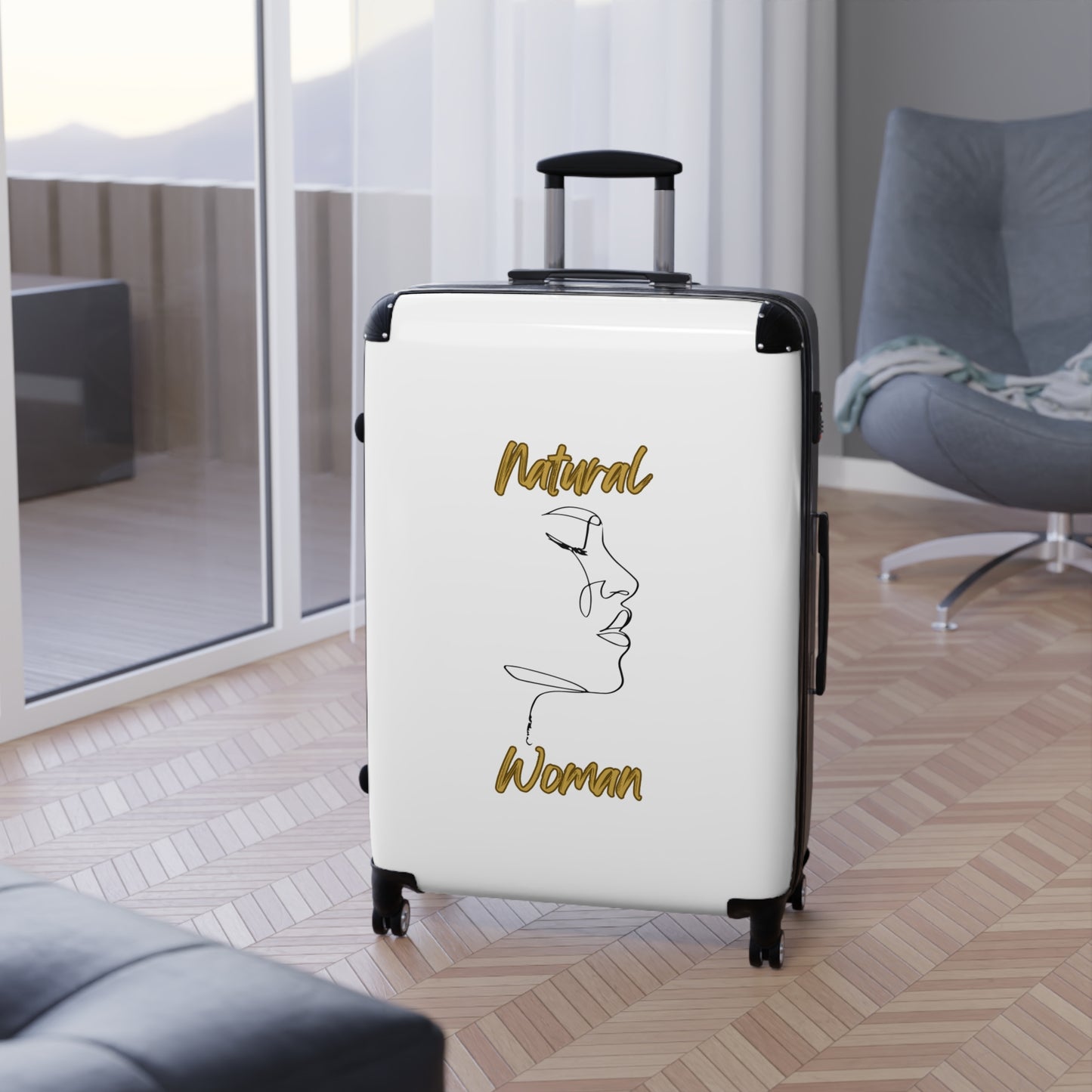 Natural Woman Timeless (BL) Suitcase WHITE