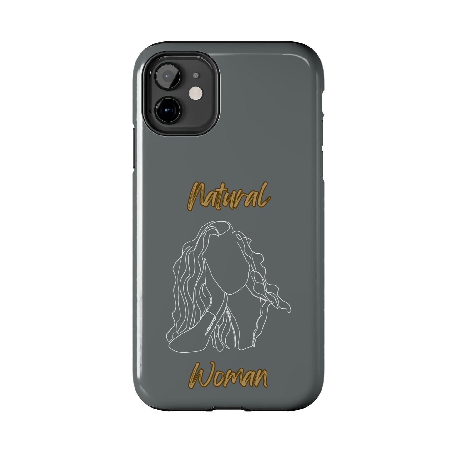Natural Woman Relaxed (WL) Tough Phone Cases DARK GREY