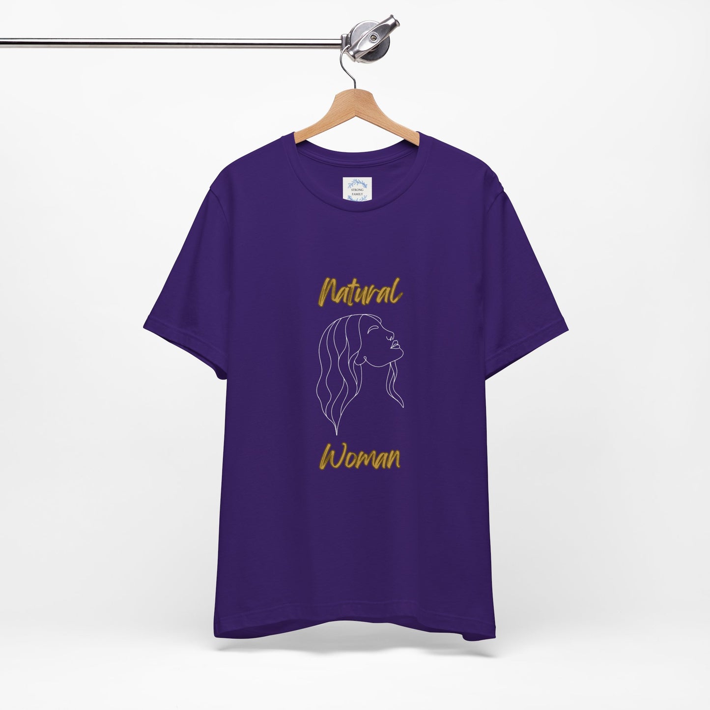 Natural Woman Breeze on Face (WL) Short Sleeve T-Shirt