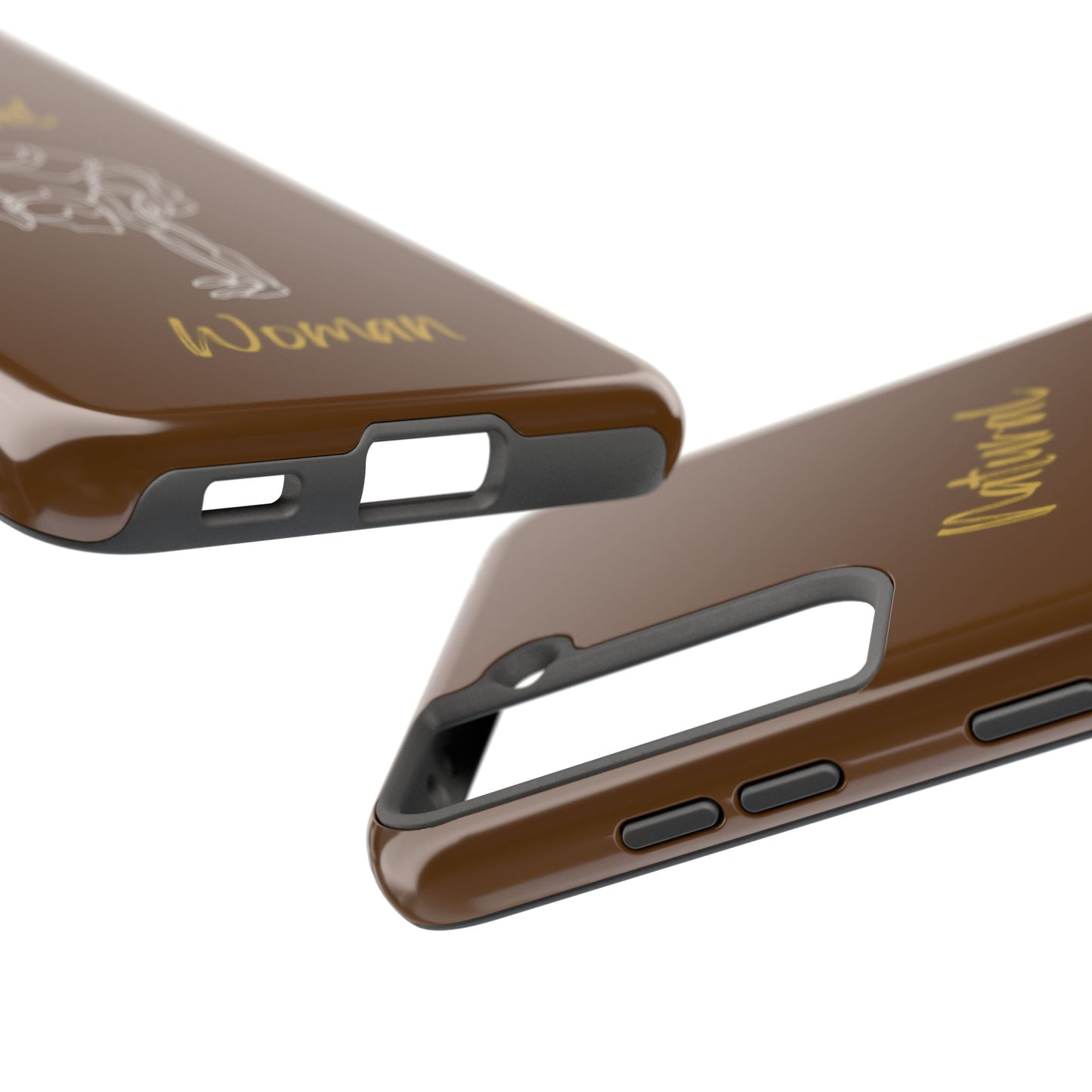 Natural Woman Flexible (WL)Tough Phone Cases BROWN
