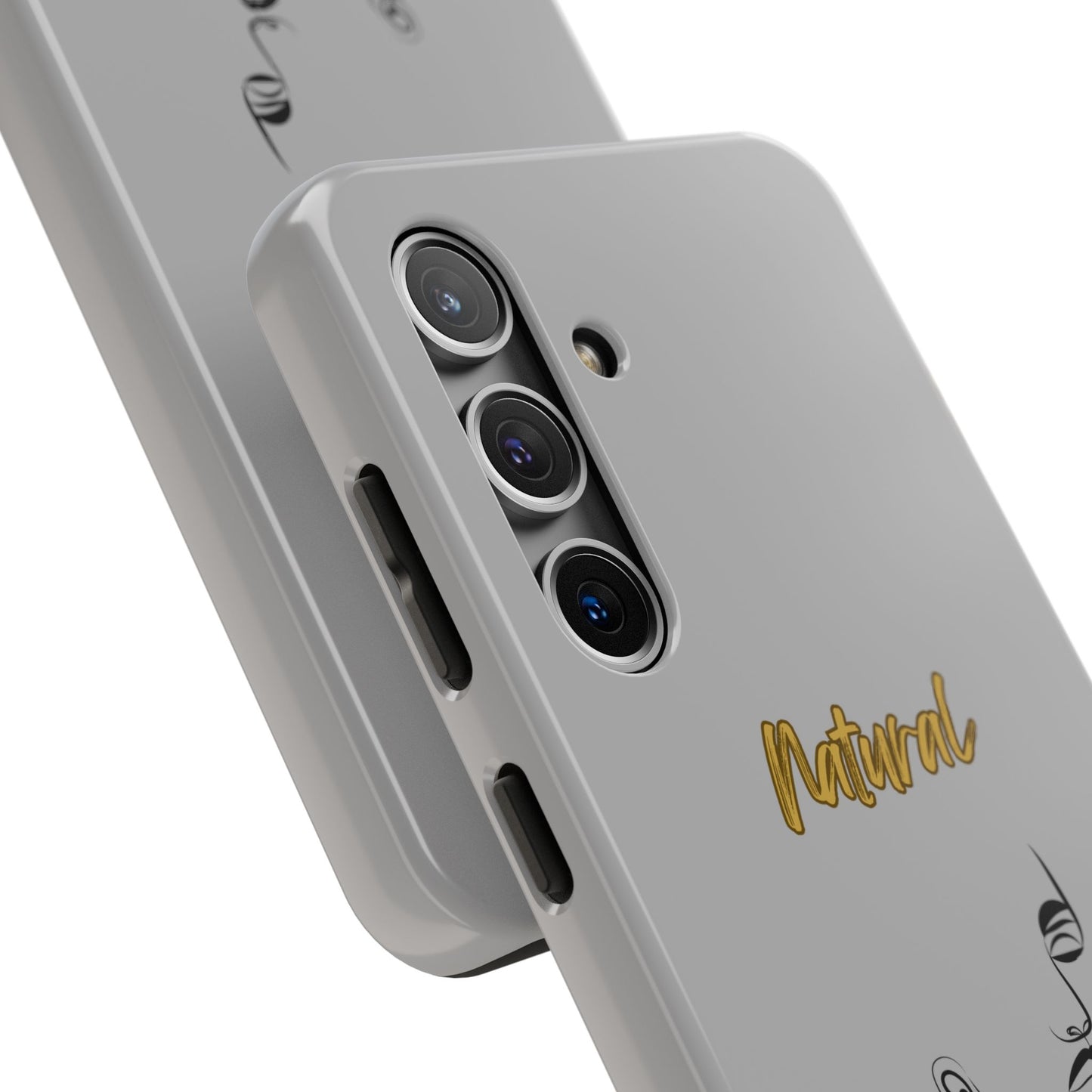 Natural Woman Music In My Soul (BL)Tough Phone Cases LIGHT GREY