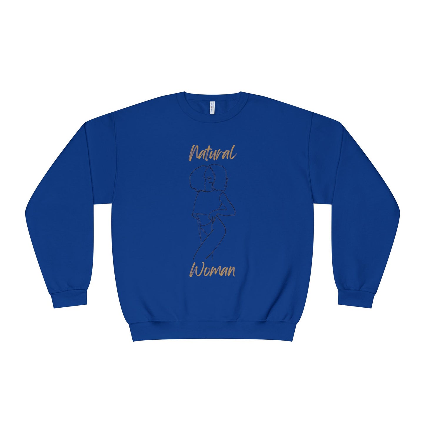 Natural Woman Pose (BL)  Crewneck Sweatshirt