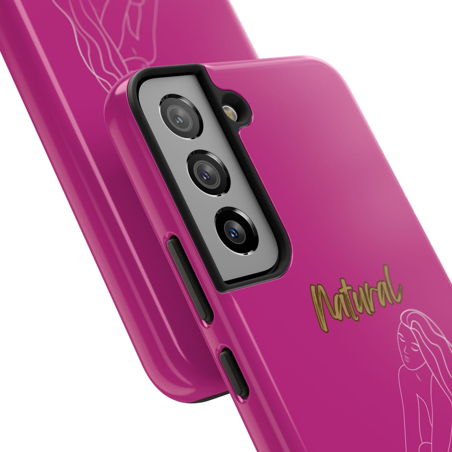 Natural Woman Beauty (WL) Tough Phone Cases PINK