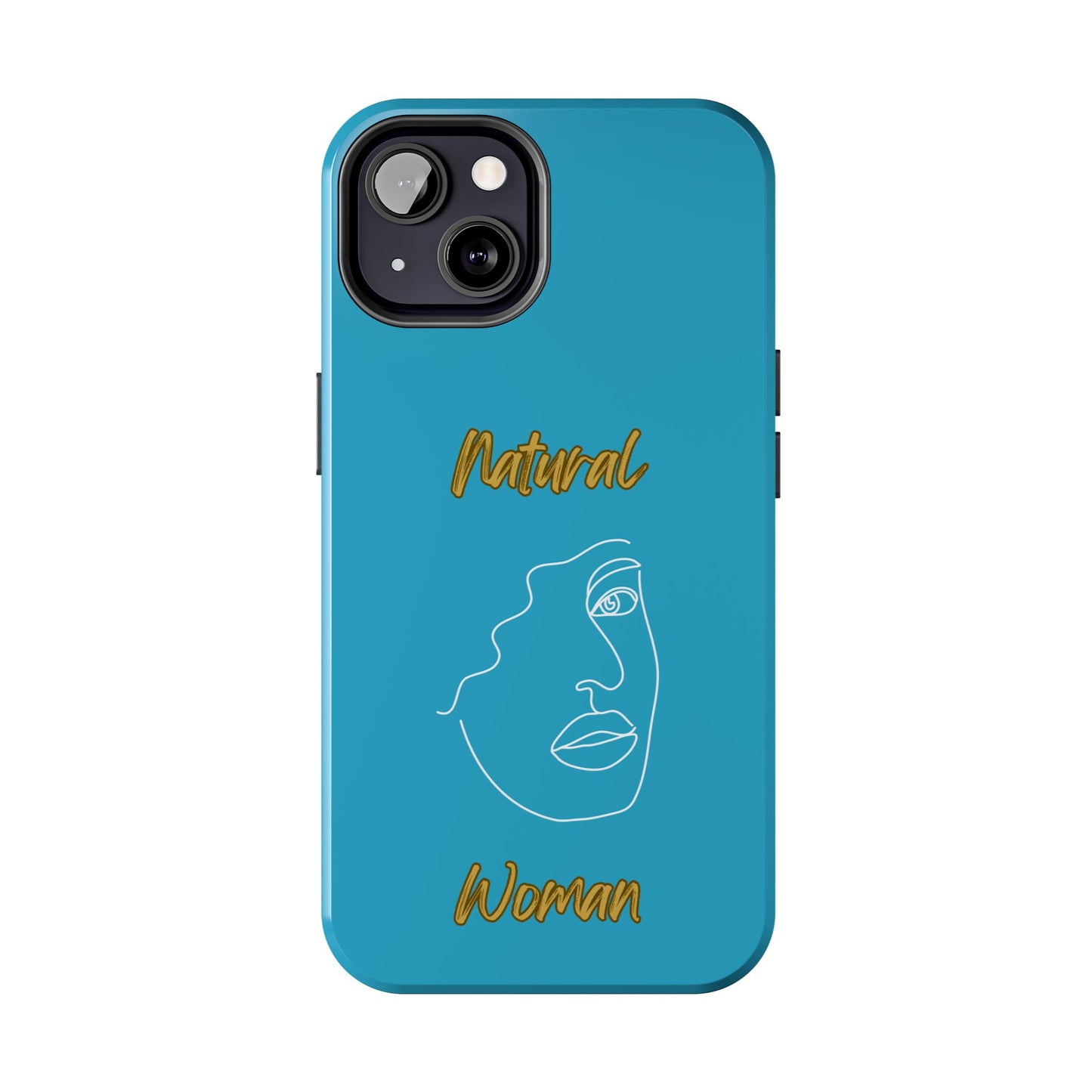 Natural Woman Peekaboo (WL)Tough Phone Cases TURQUOISE