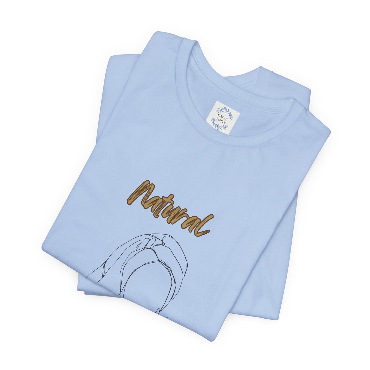Natural Woman Towel Wrapped (BL) Short Sleeve T-Shirt