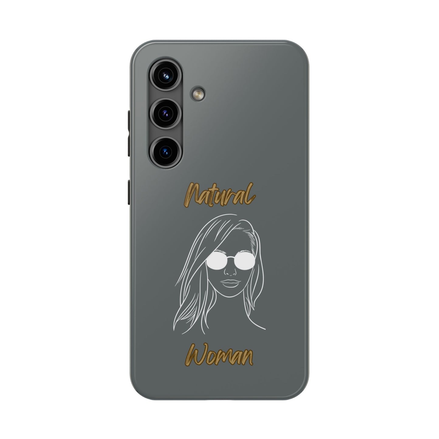 Natural Woman Shades (WL)Tough Phone Cases DARK GREY
