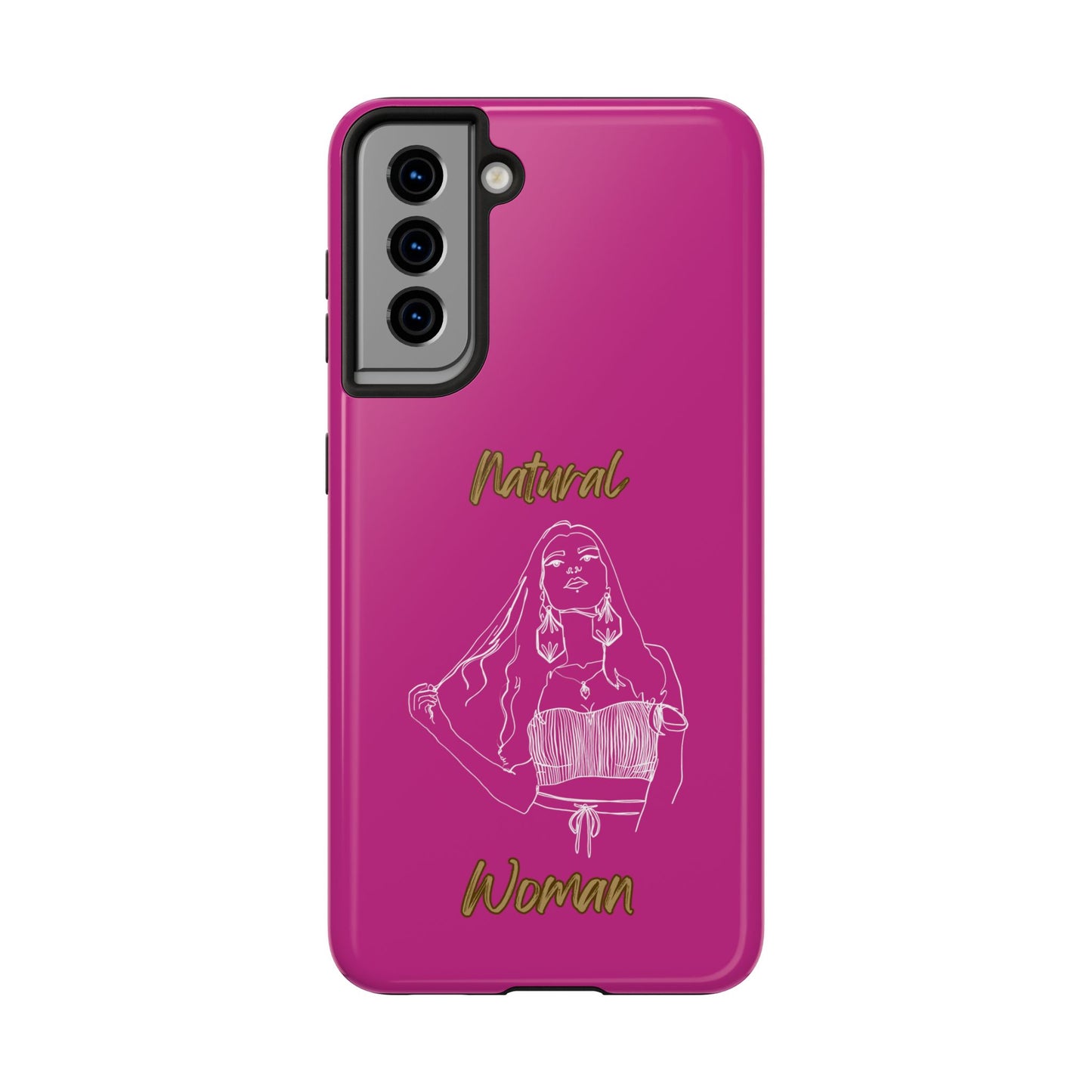 Natural Woman Thinking (WL)Tough Phone Cases PINK