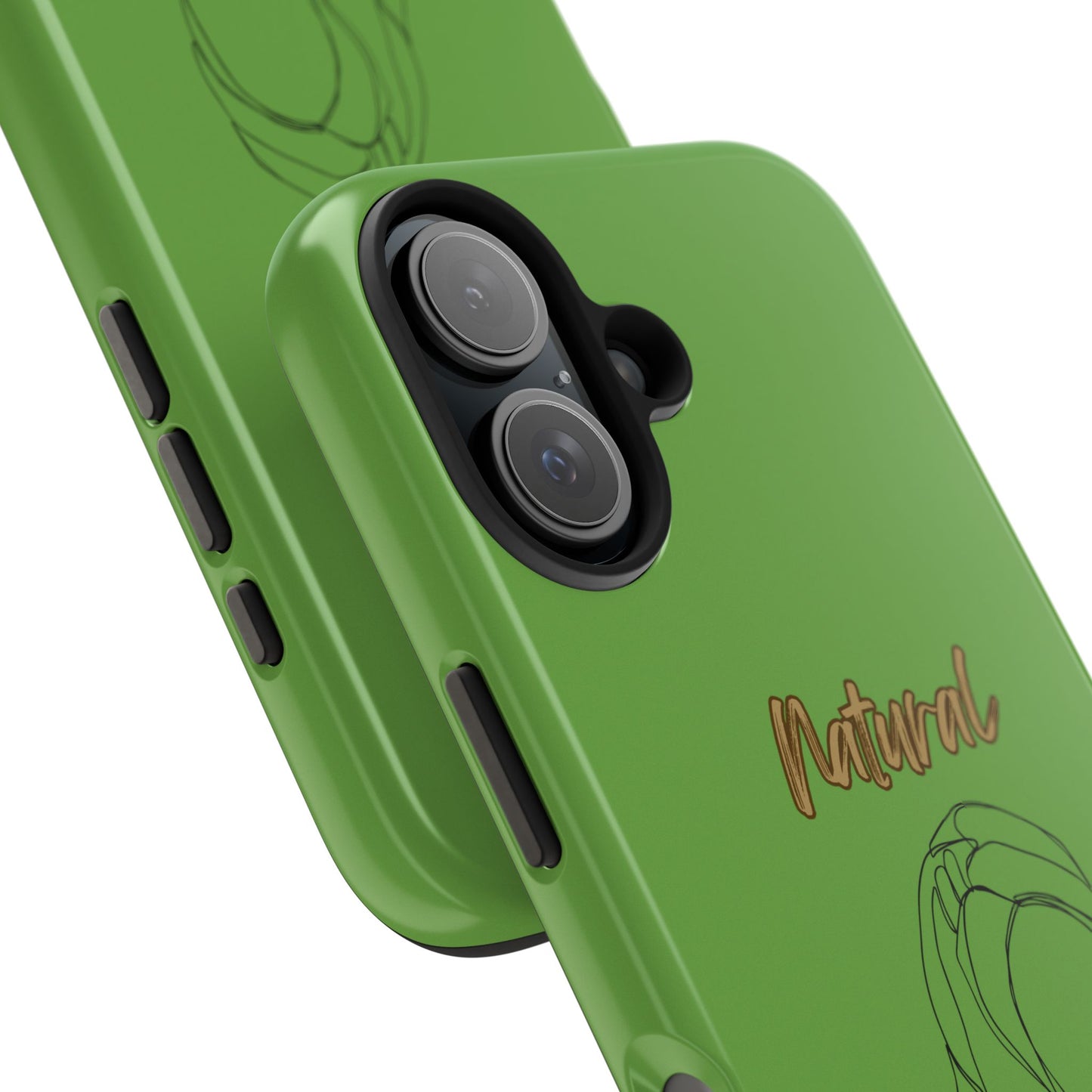 Natural Woman Towel Wrapped (BL)Tough Phone Cases GREEN