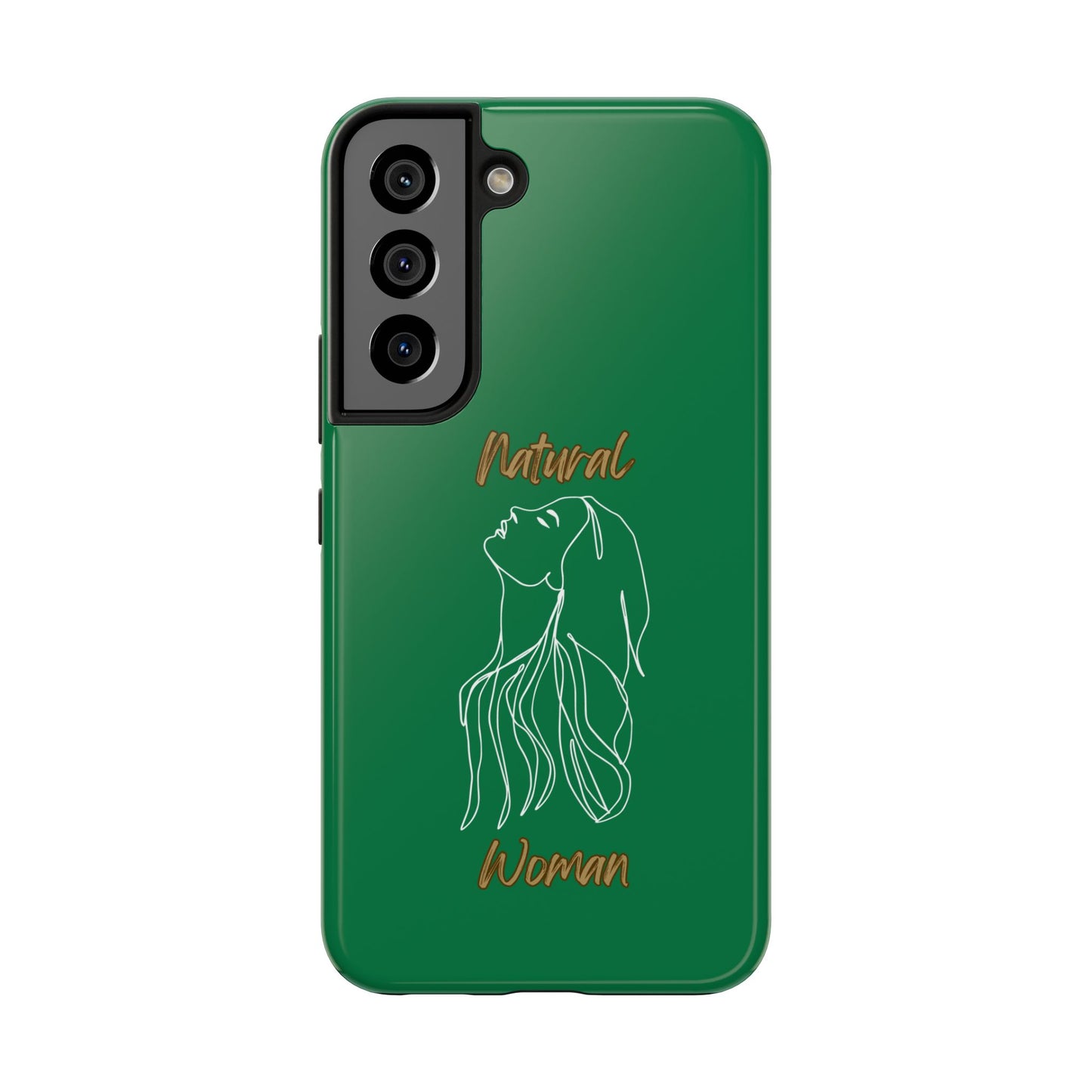 Natural Woman Appreciation (WL)Tough Phone Cases DARK GREEN