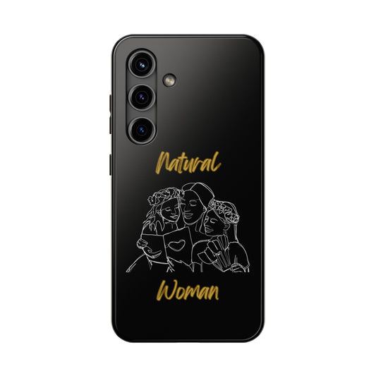 Natural Woman Me & My Girls (WL)Tough Phone Cases BLACK