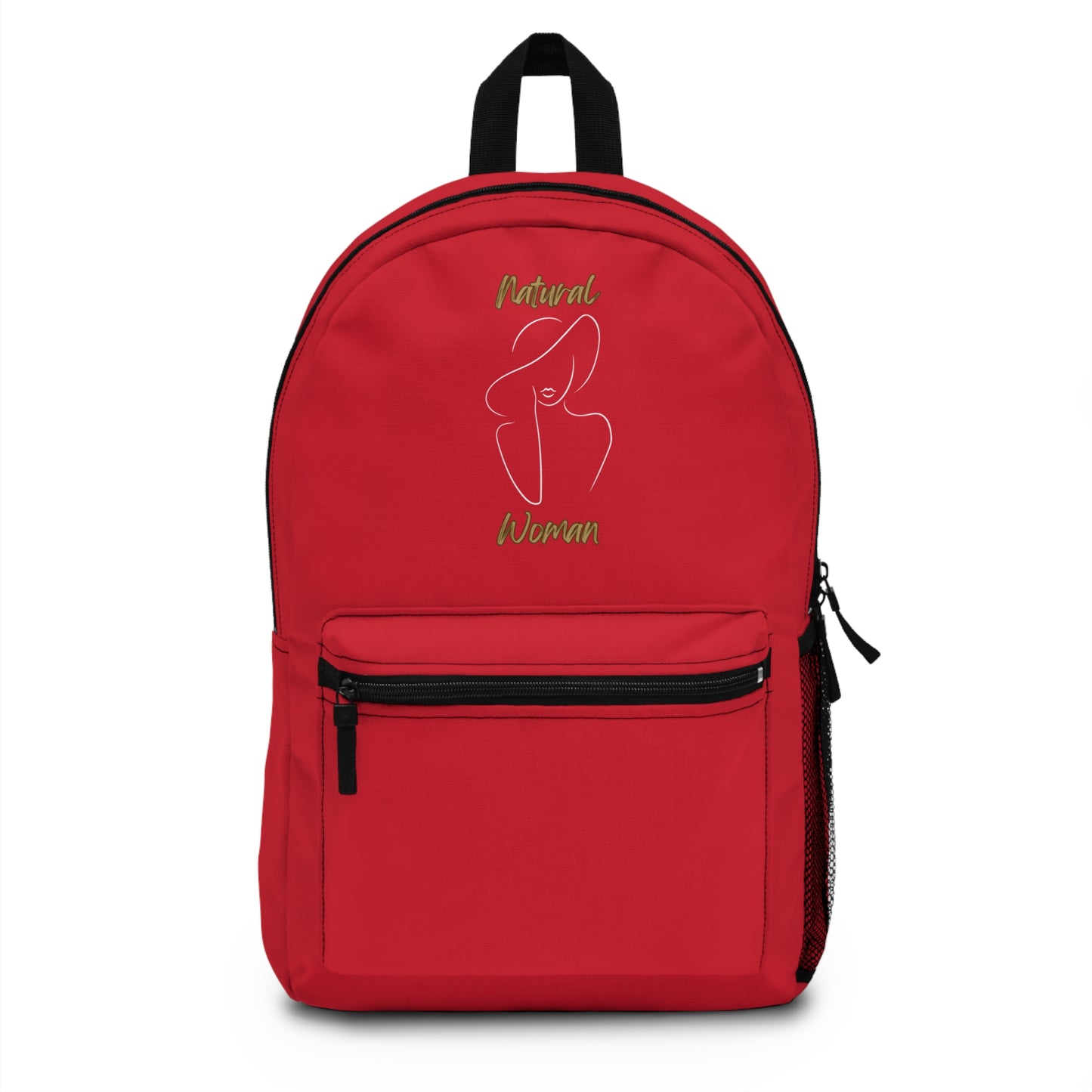 Natural Woman Sun Hat (WL) Backpack DARK RED