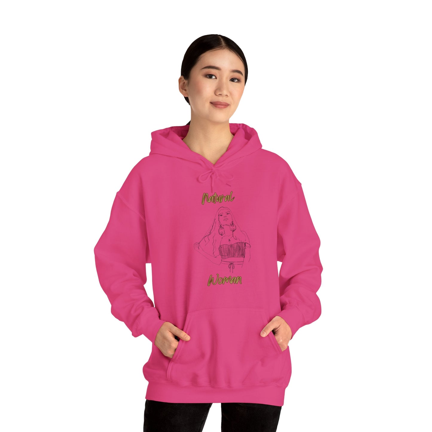 Natural Woman Thinking (BL) Hoodie