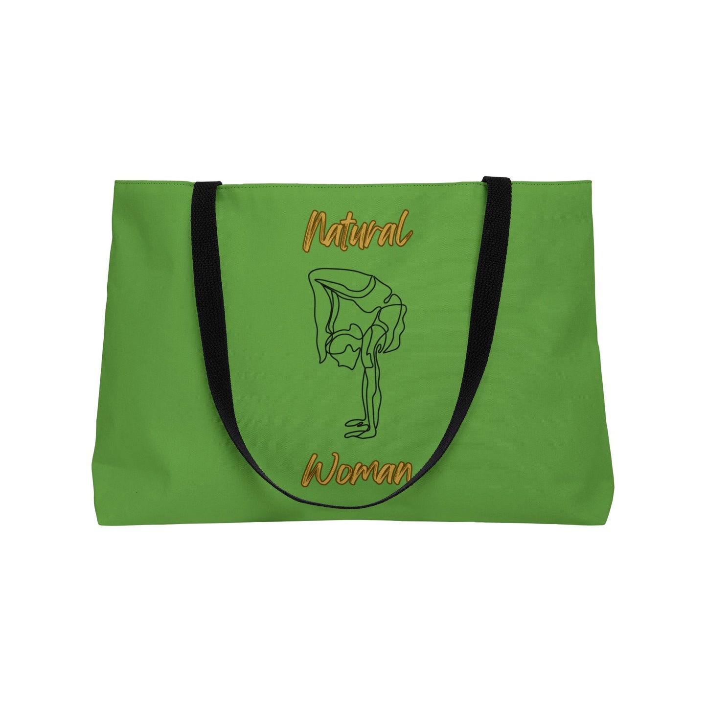 Natural Woman Flexible (BL) Weekender Tote Bag GREEN