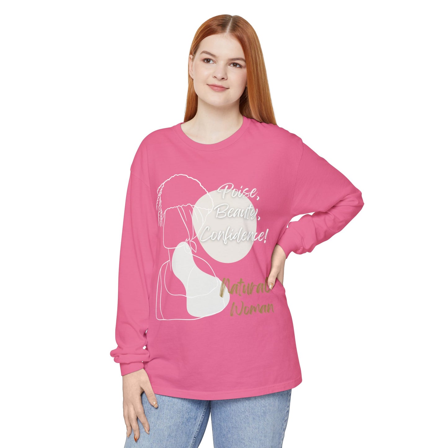 Natural Woman Puff (WL) Long Sleeve T-Shirt