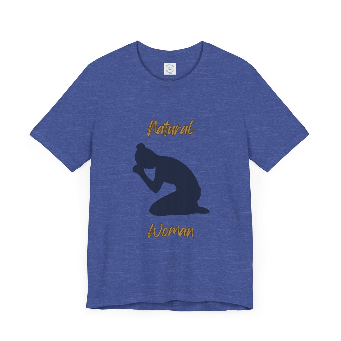 Natural Woman Pray (BL) Short Sleeve T-Shirt