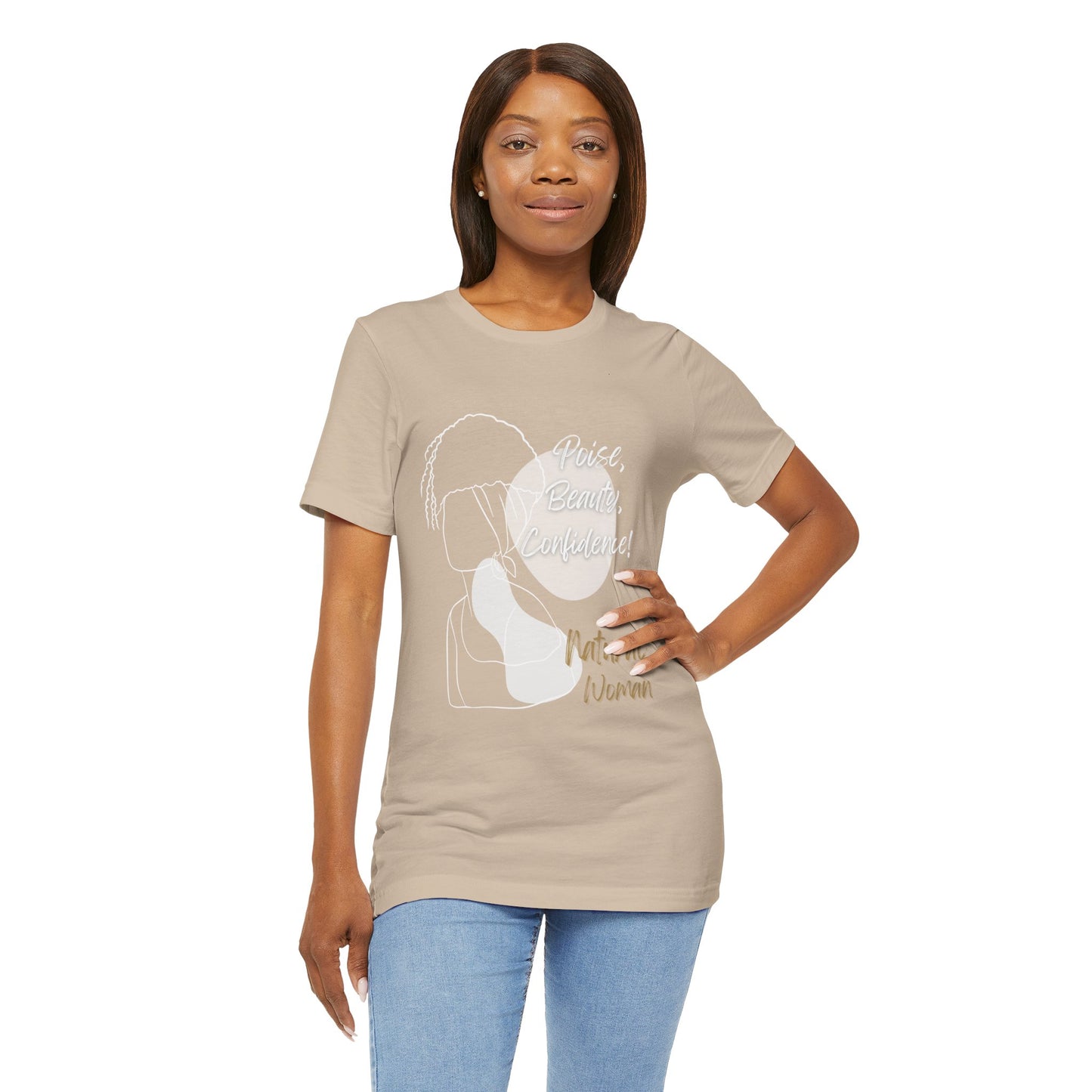 Natural Woman Puff (WL) Short Sleeve T-Shirt