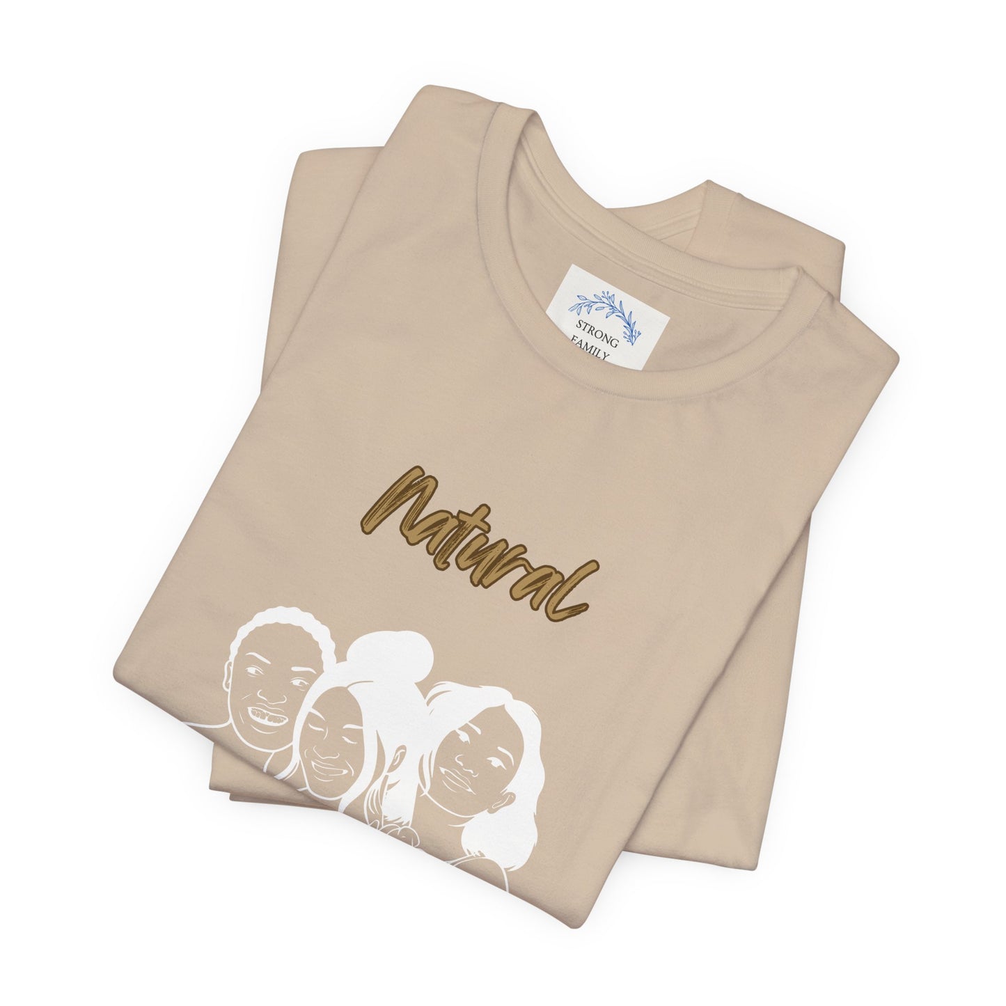 Natural Woman Laughing Friends (WL) Short Sleeve T-Shirt