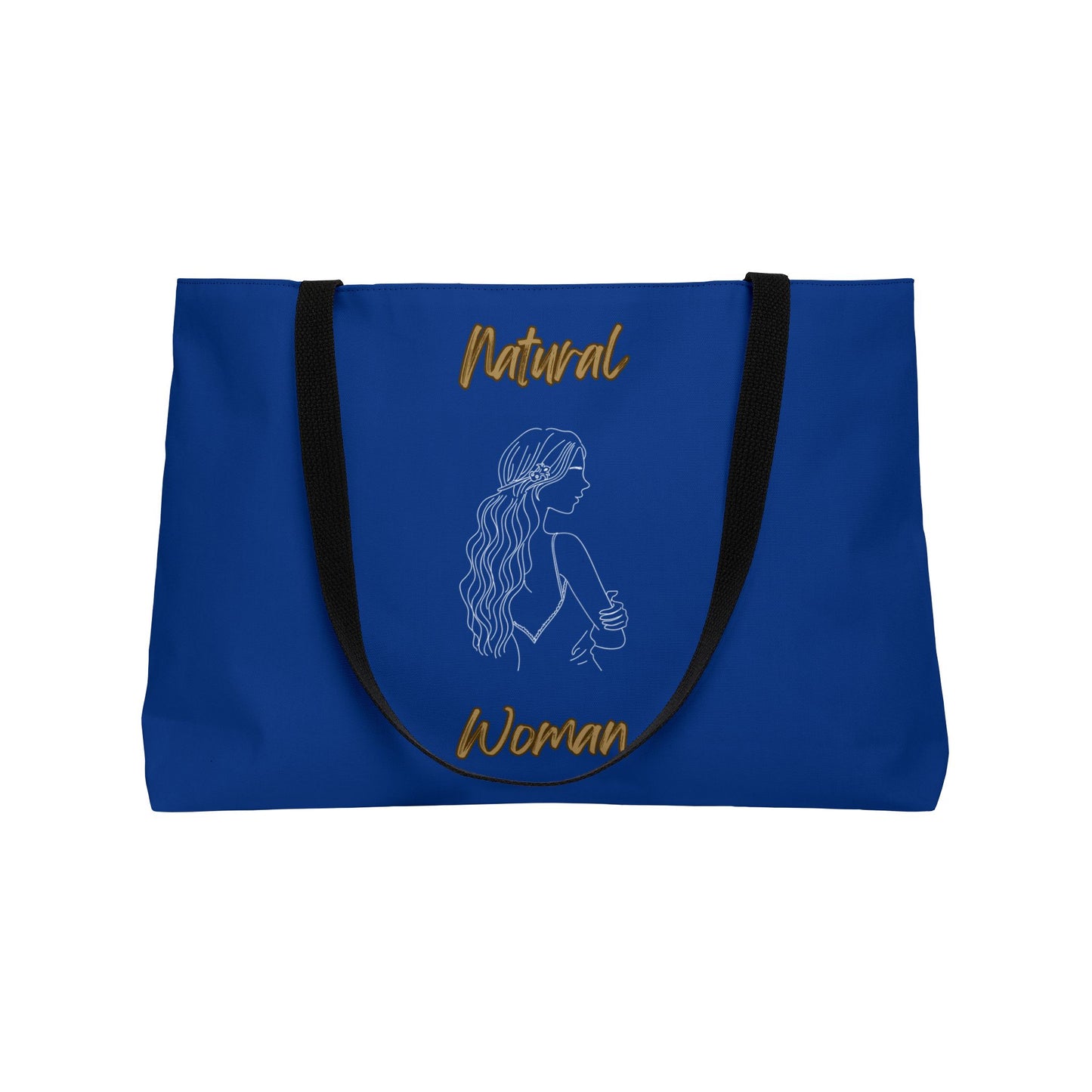 Natural Woman Young Woman (WL) Weekender Tote Bag DARK BLUE