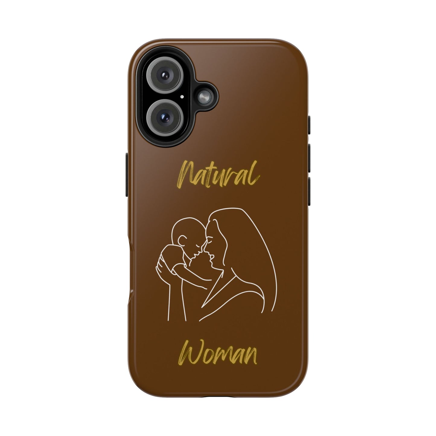 Natural Woman Joy (WL) Tough Phone Cases BROWN