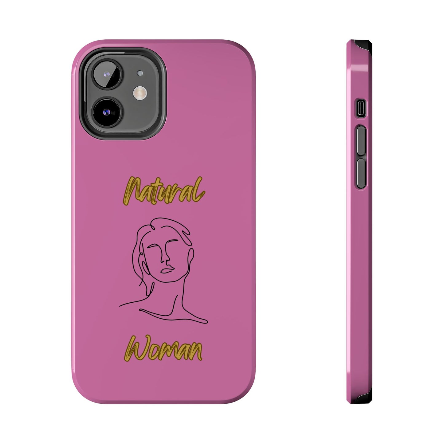 Natural Woman Hello (BL)Tough Phone Cases LIGHT PINK