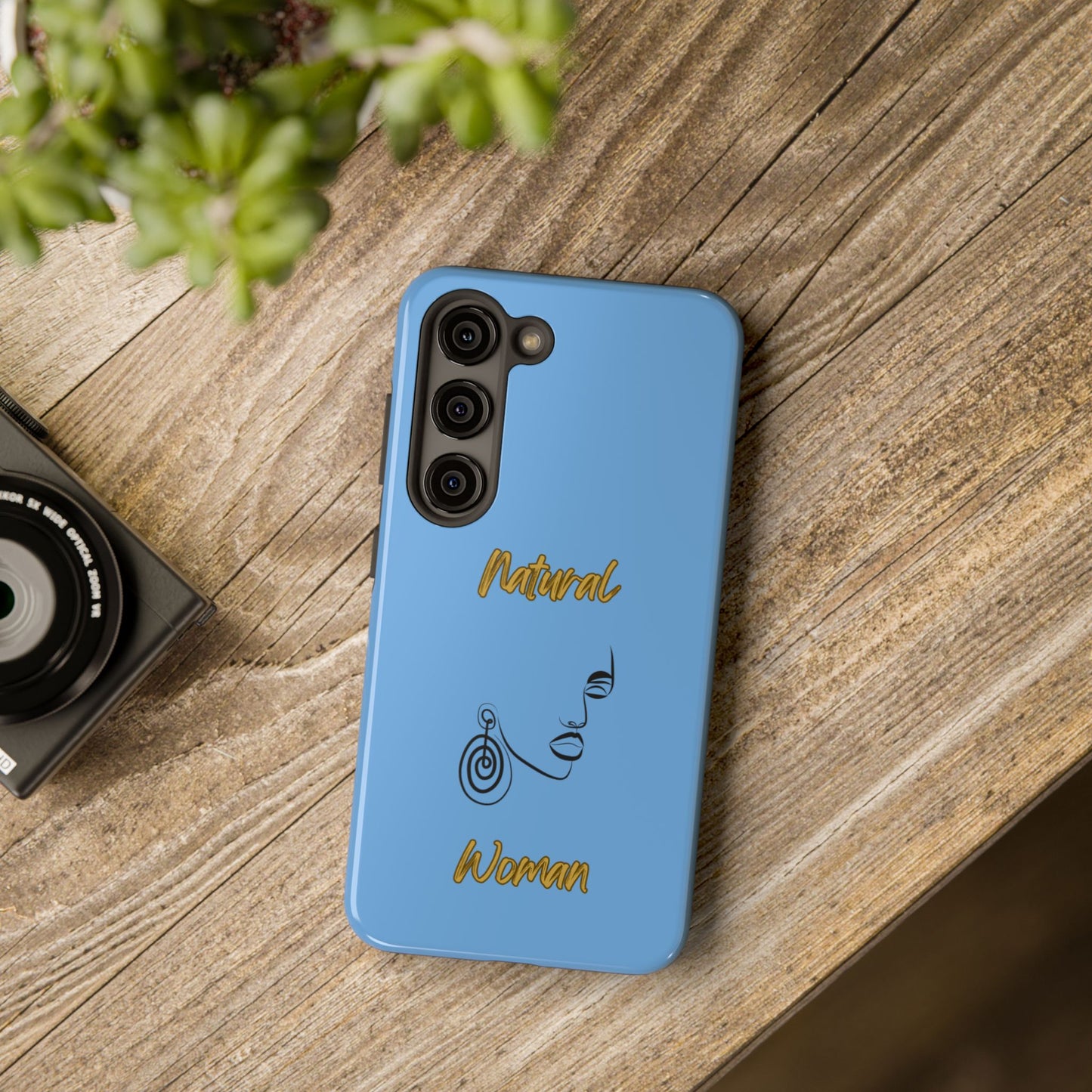 Natural Woman Music In My Soul (BL)Tough Phone Cases LIGHT BLUE