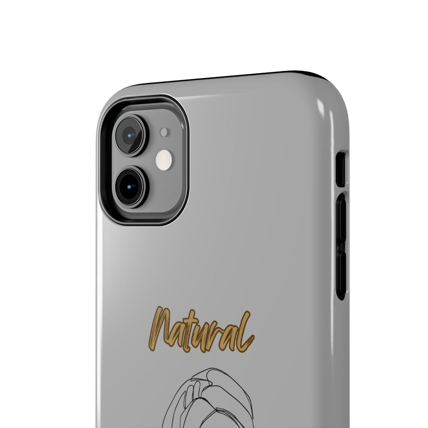 Natural Woman Towel Wrapped (BL)Tough Phone Cases LIGHT GREY