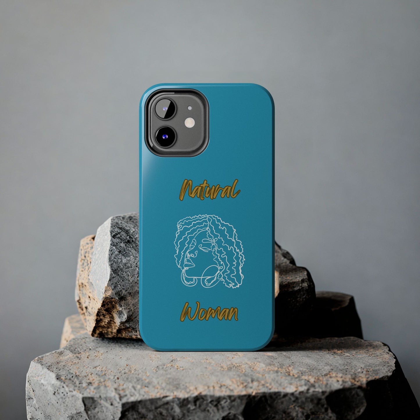 Natural Woman Naturally Me (WL)Tough Phone Cases TURQUOISE