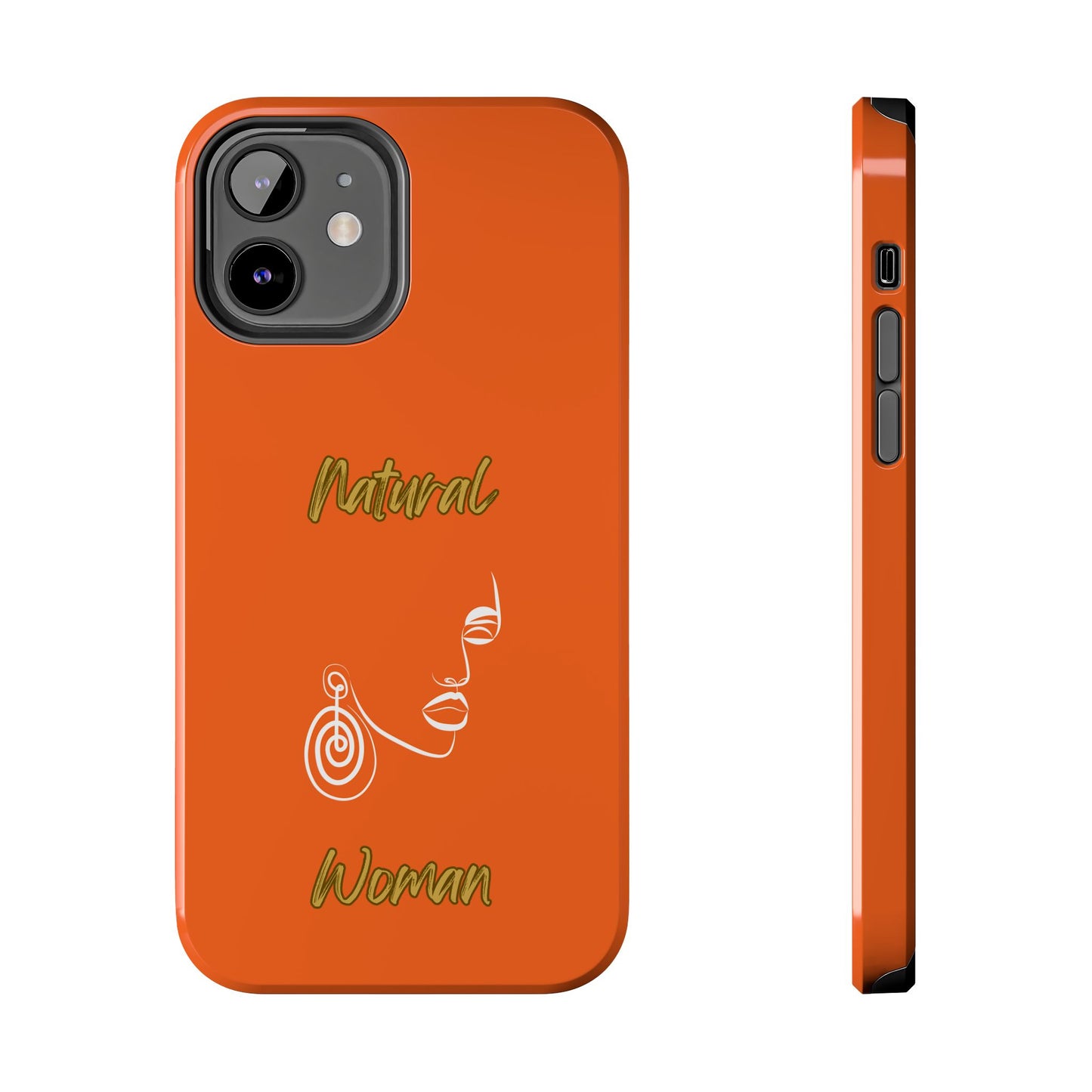 Natural Woman Music In My Soul (WL)Tough Phone Cases ORANGE