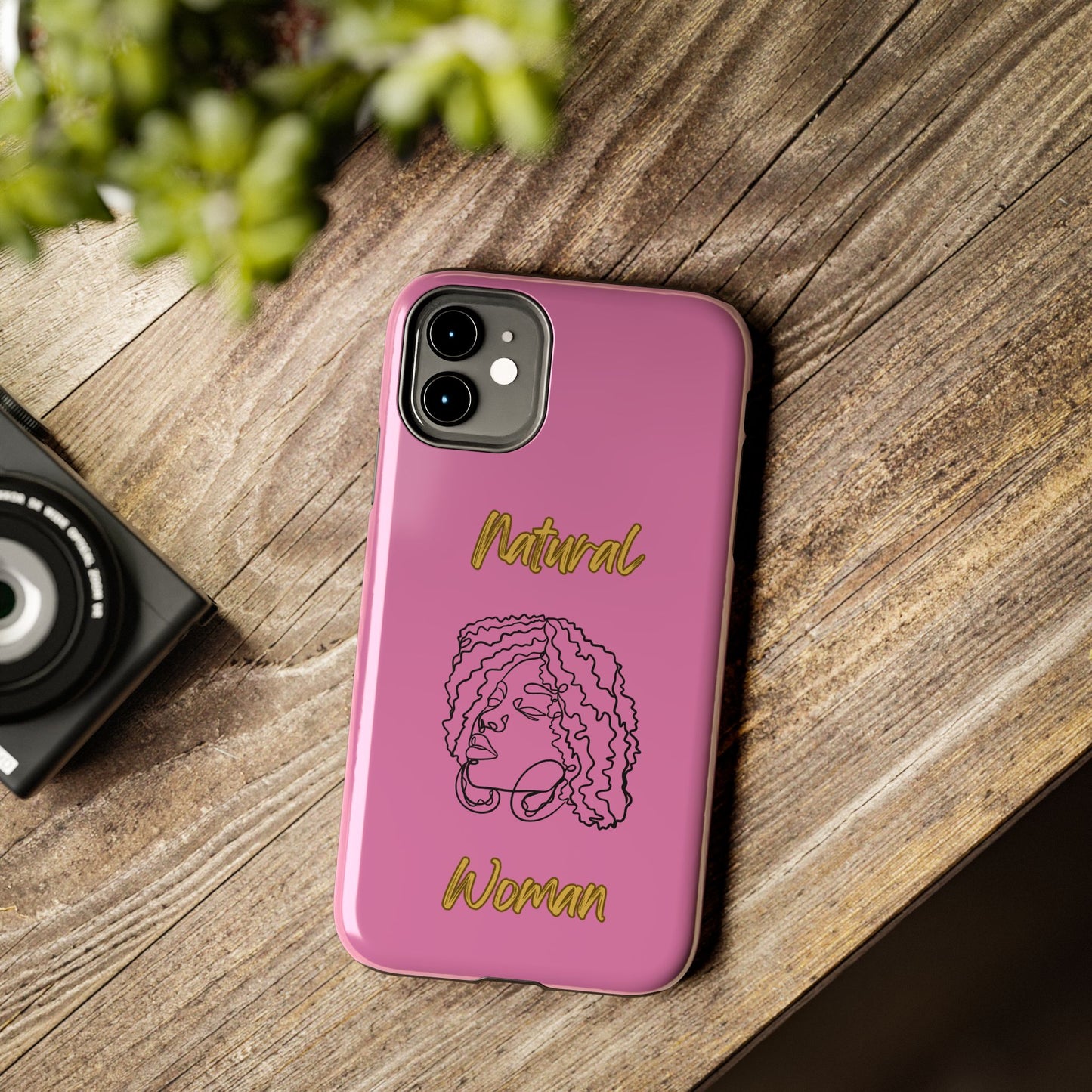Natural Woman Naturally Me (BL)Tough Phone Cases LIGHT PINK