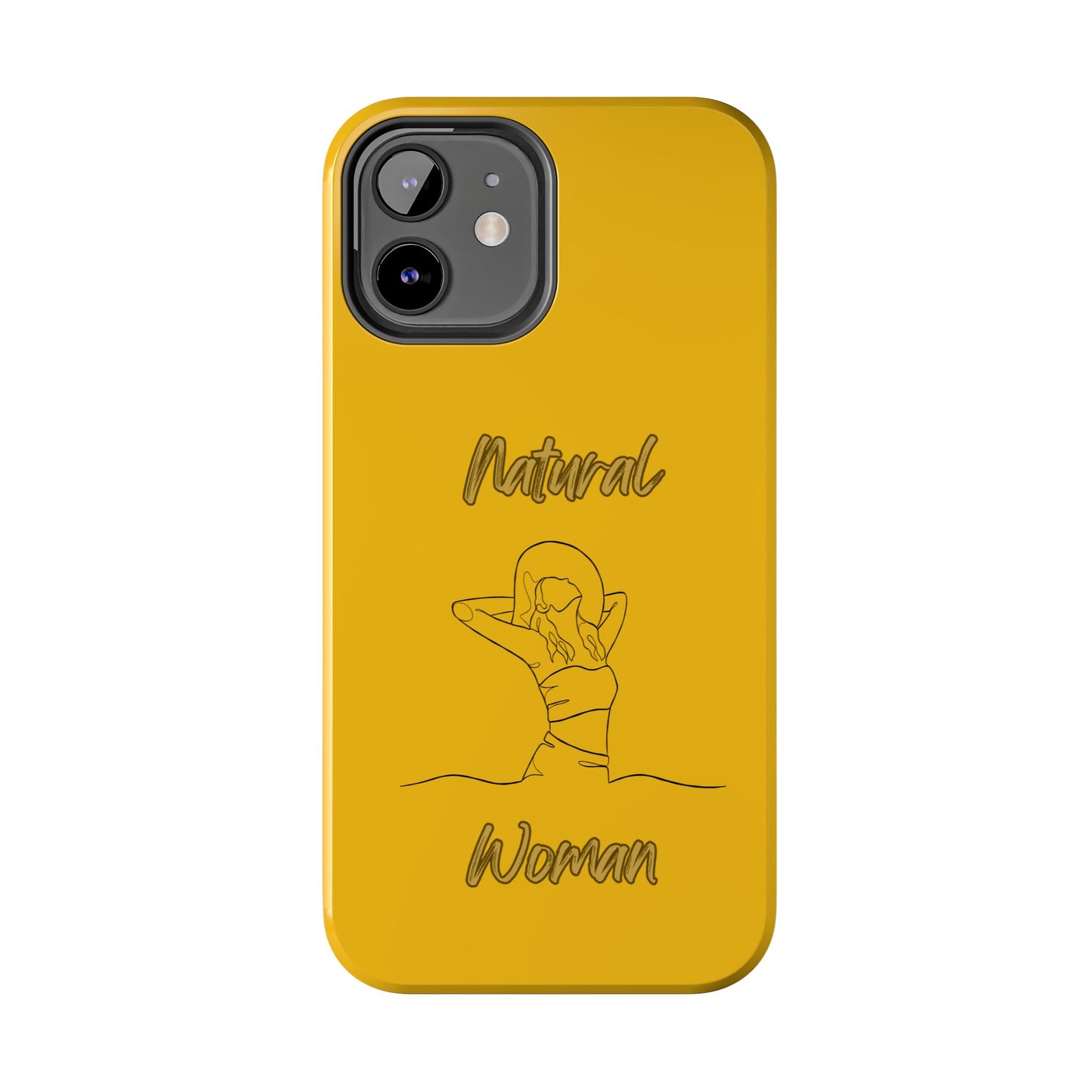 Natural Woman Sun Fun (BL)Tough Phone Cases YELLOW