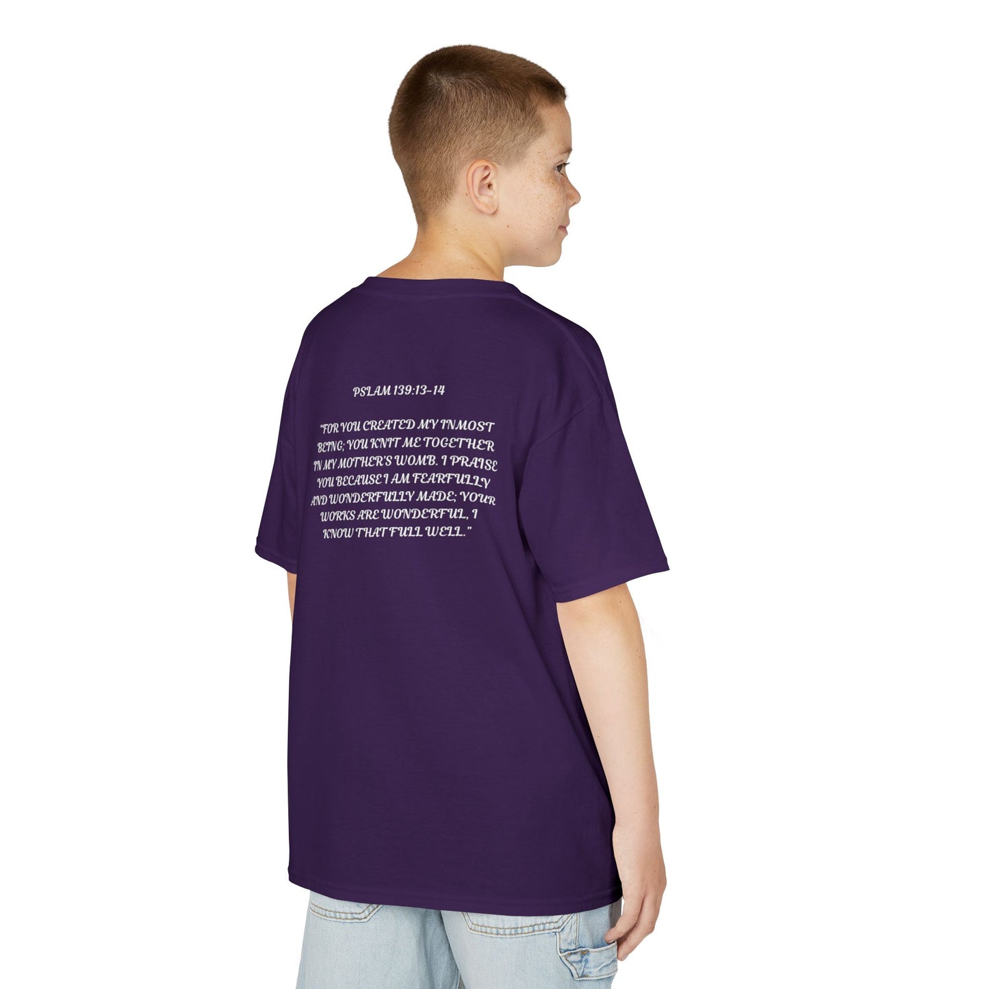Kingdom Kids T-Shirt: Psalm 139:13-14