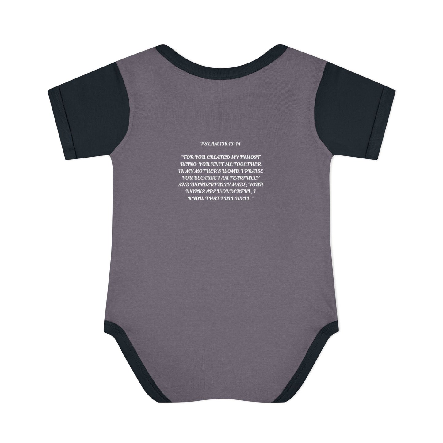 Kingdom Kids Infant Bodysuit - Psalm 139: 13-14