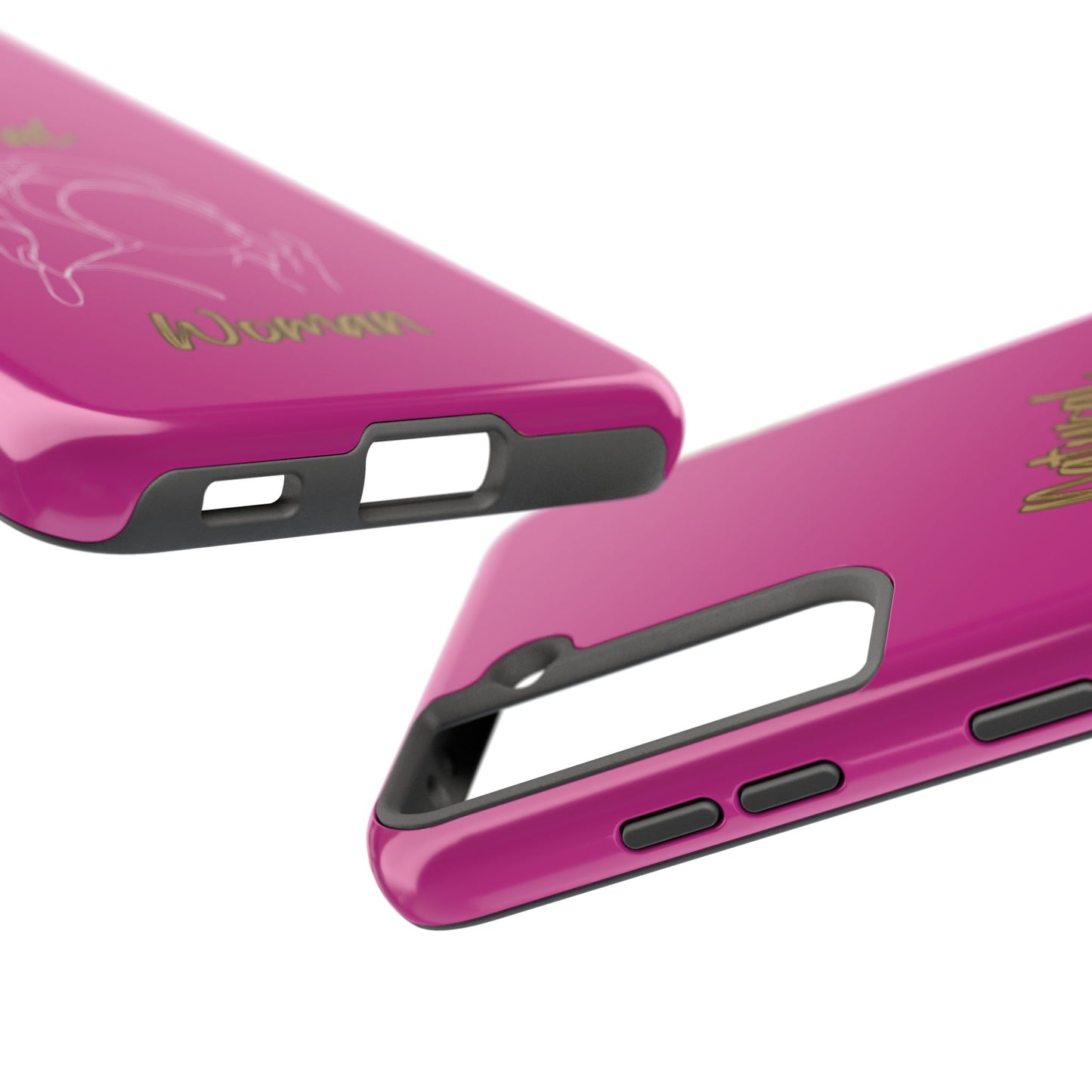 Natural Woman Towel Wrapped (WL)Tough Phone Cases PINK
