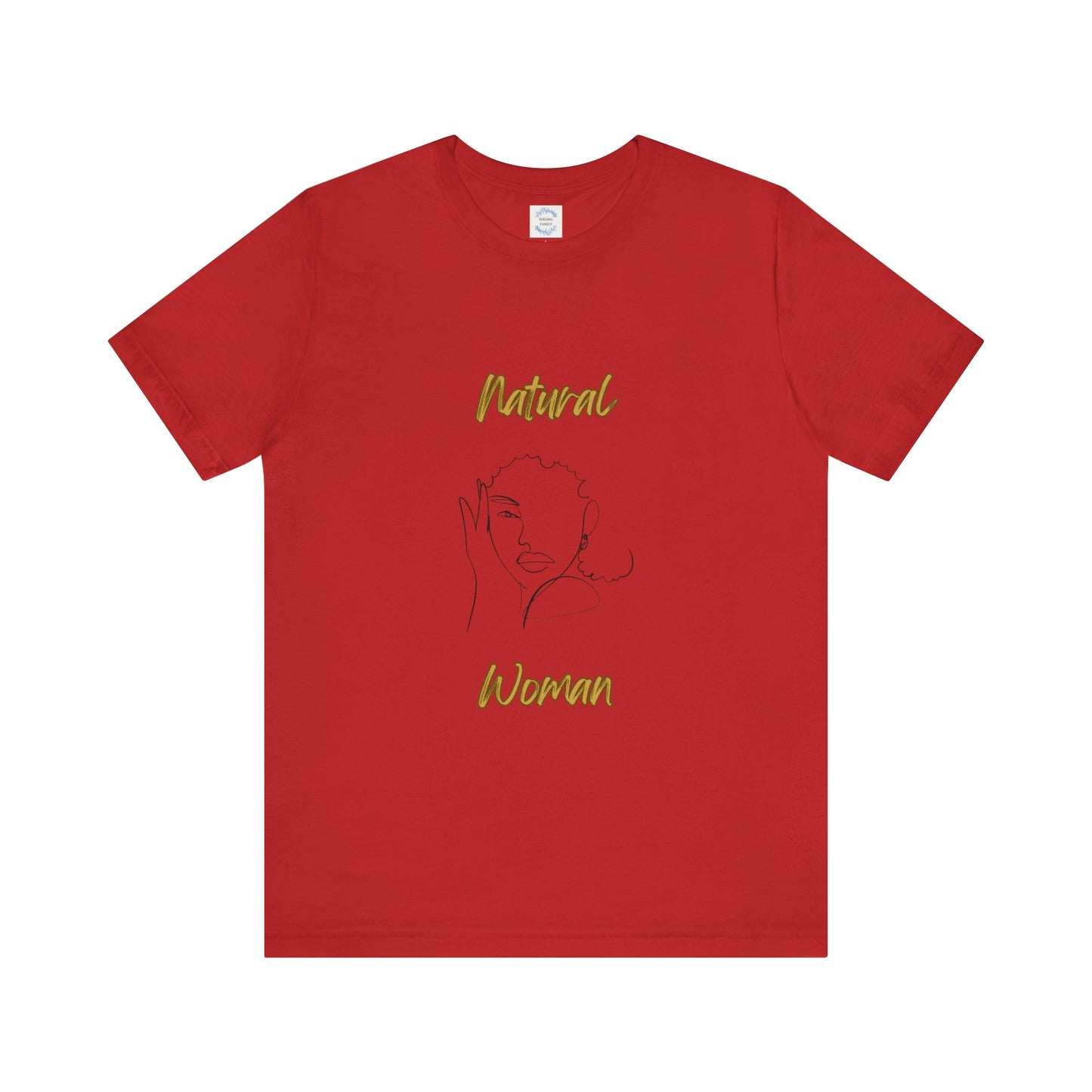 Natural Woman Let's Be Friends (BL) Short Sleeve T-Shirt