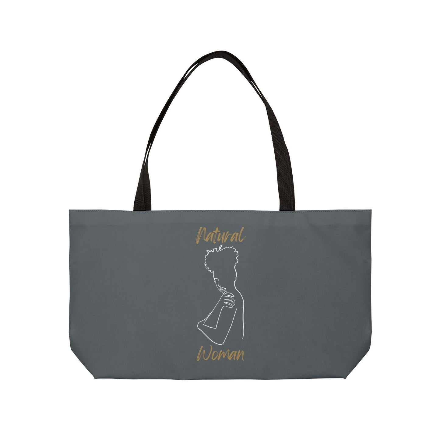 Natural Woman Sassy (WL) Weekender Tote Bag DARK GREY