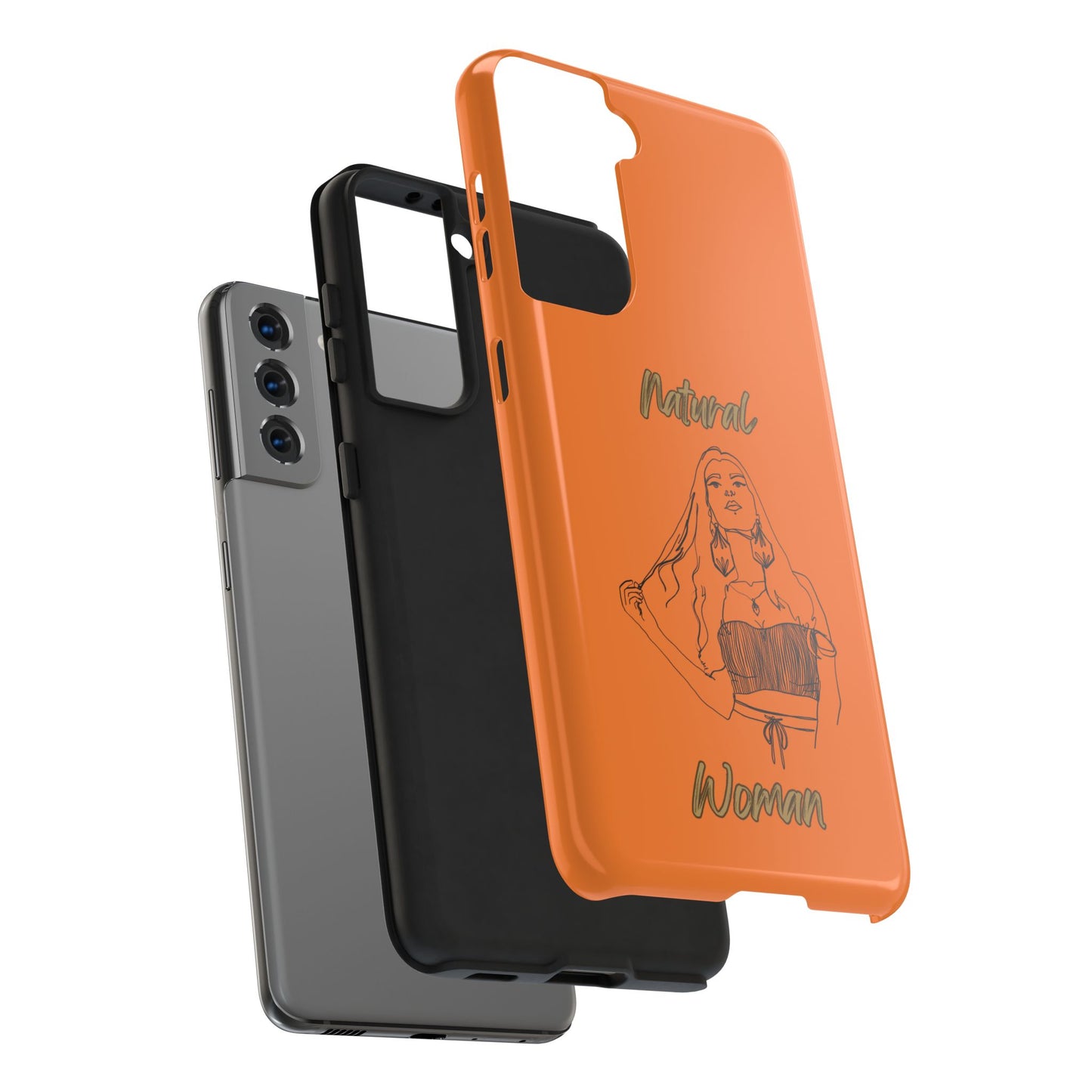 Natural Woman Thinking (BL)Tough Phone Cases CRUSTA