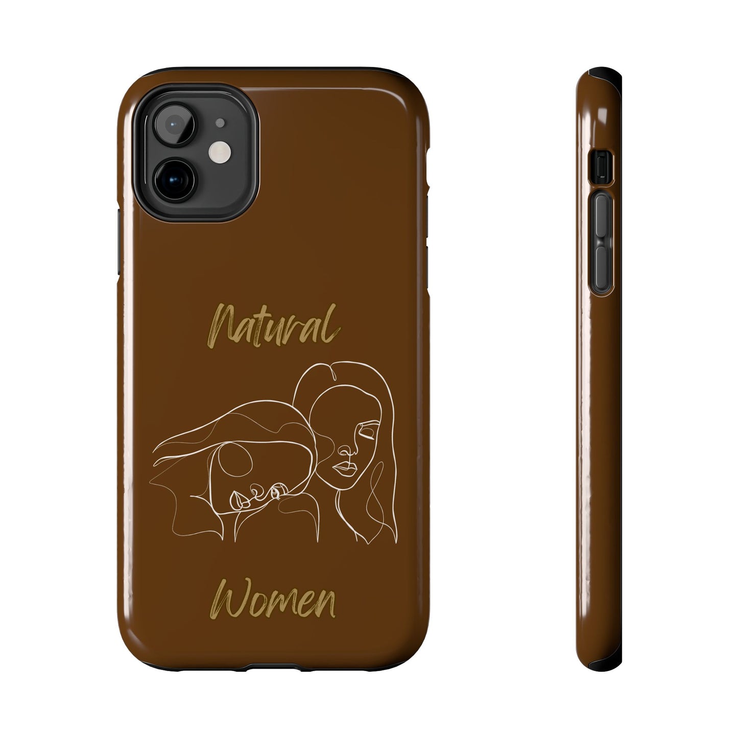 Natural Woman Sisters (WL)Tough Phone Cases BROWN