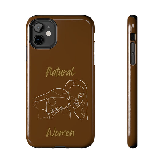 Natural Woman Sisters (WL)Tough Phone Cases BROWN