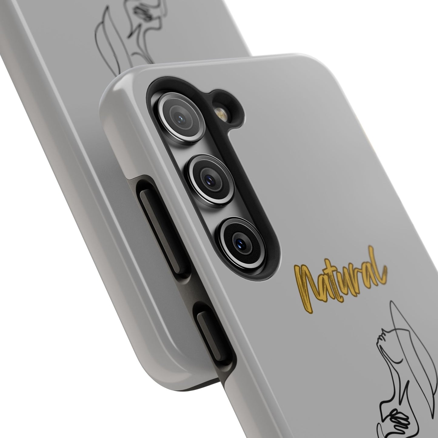 Natural Woman Free (BL)Tough Phone Cases LIGHT GREY