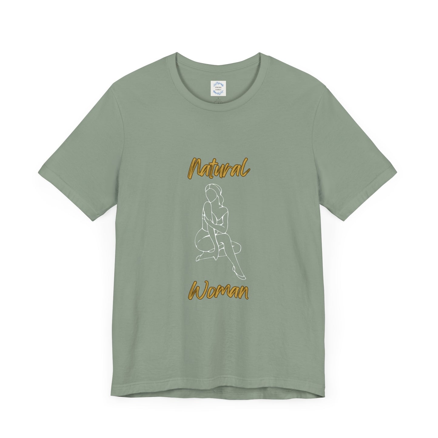 Natural Woman Shoulder Action (WL) Short Sleeve T-Shirt