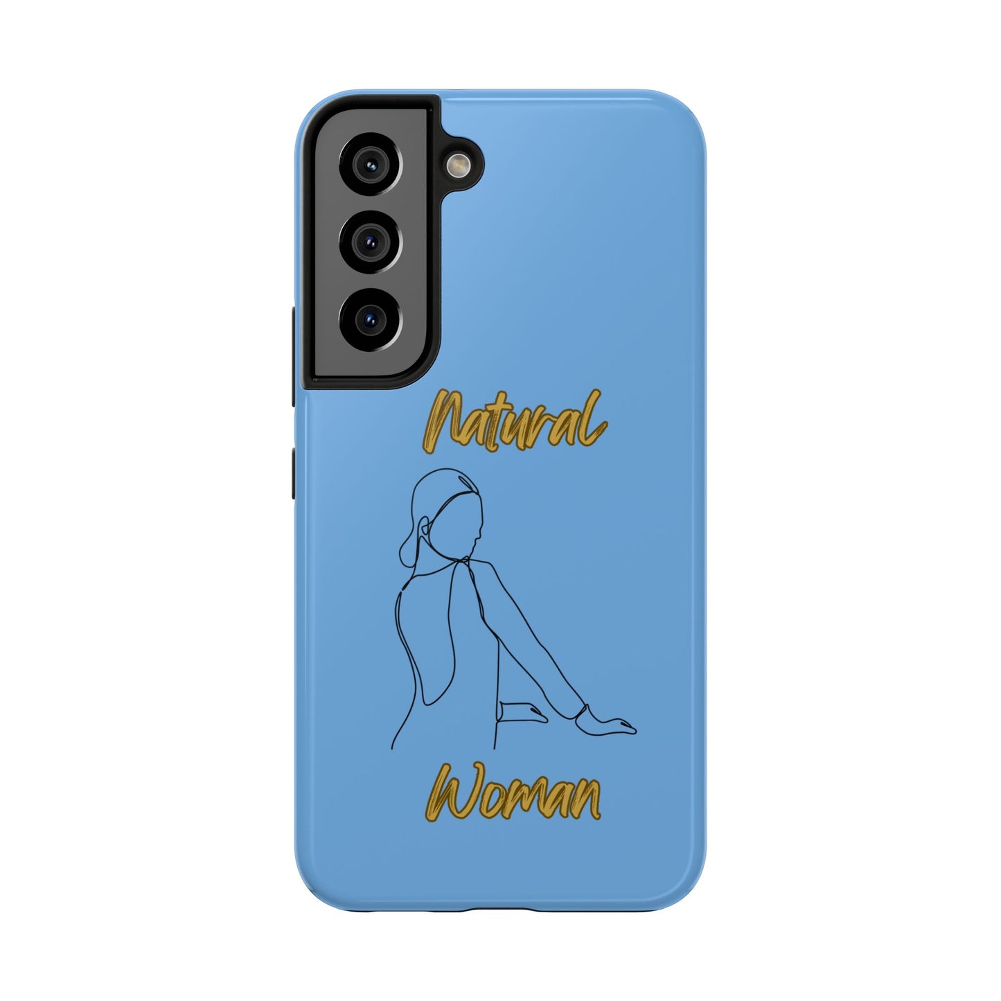 Natural Woman Hands Free (BL)Tough Phone Cases LIGHT BLUE
