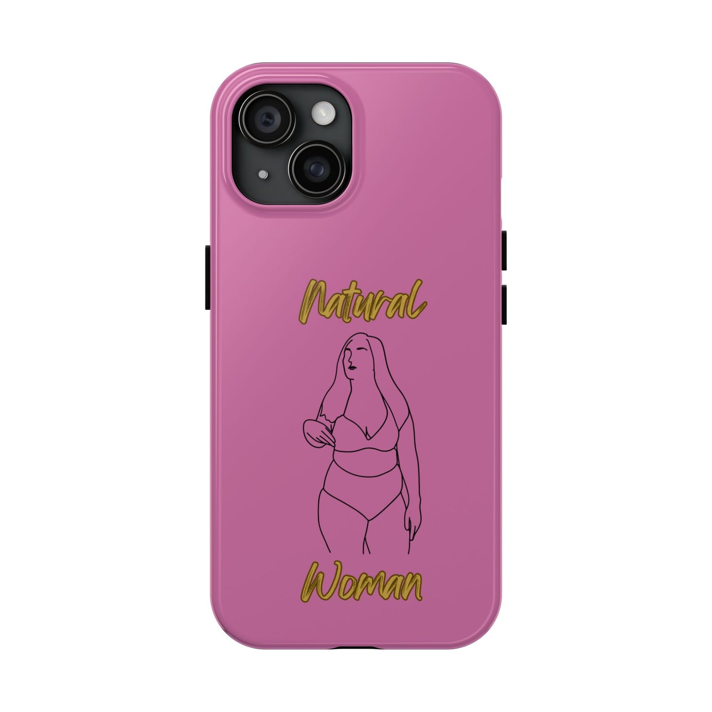 Natural Woman Full Beauty (BL)Tough Phone Cases LIGHT PINK