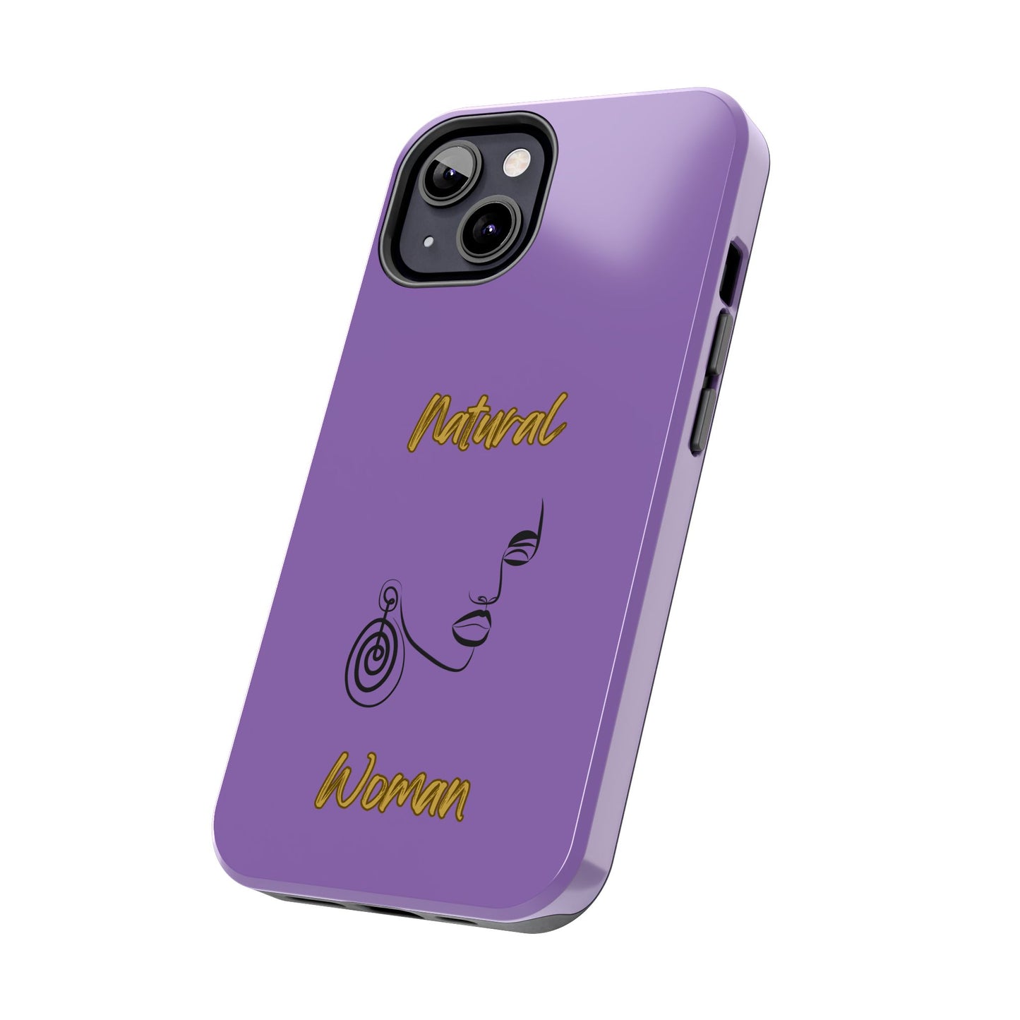Natural Woman Music In My Soul (BL)Tough Phone Cases LIGHT PURPLE