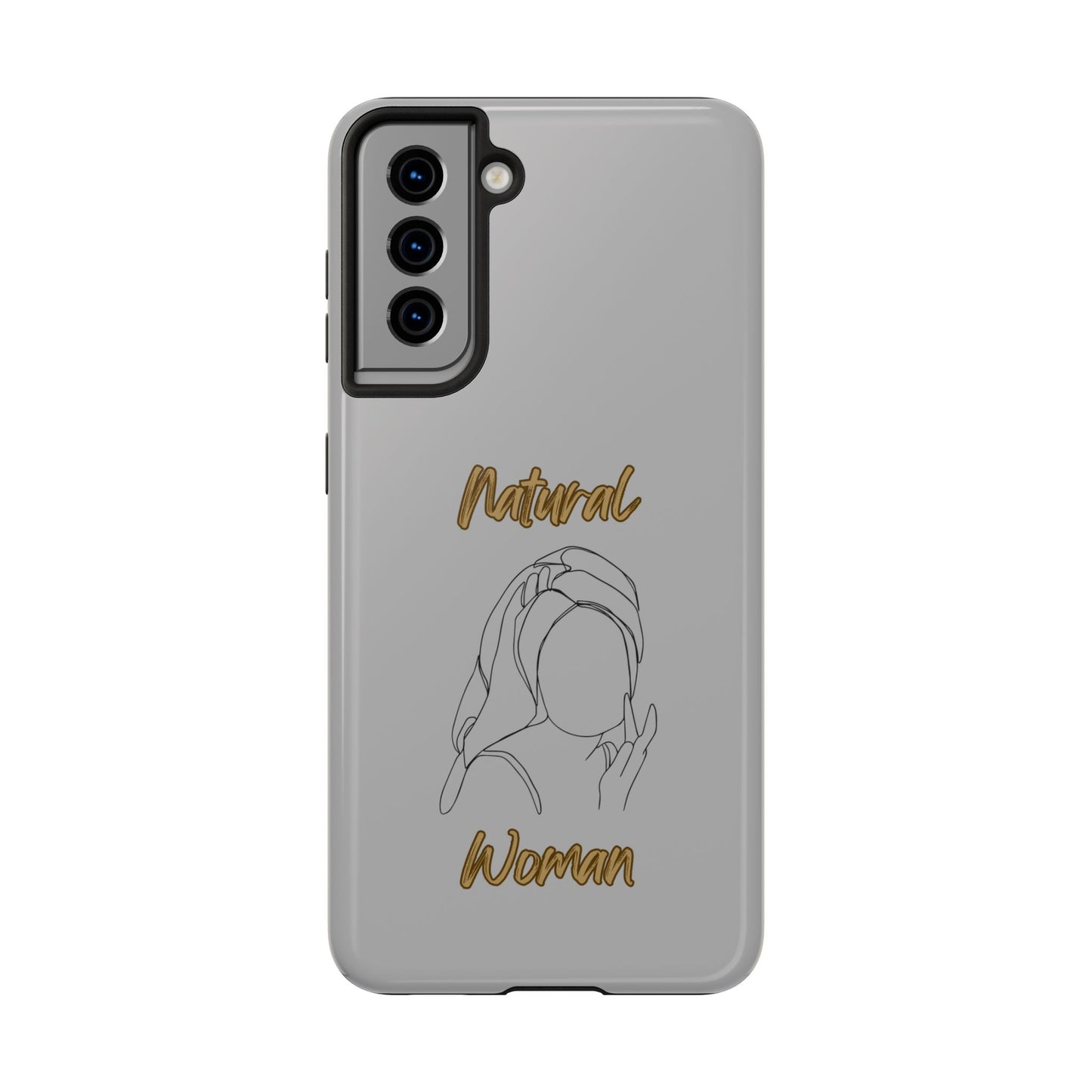Natural Woman Towel Wrapped (BL)Tough Phone Cases LIGHT GREY