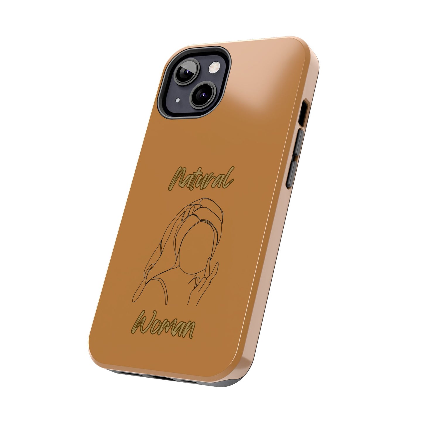 Natural Woman Towel Wrapped (BL)Tough Phone Cases LIGHT BROWN