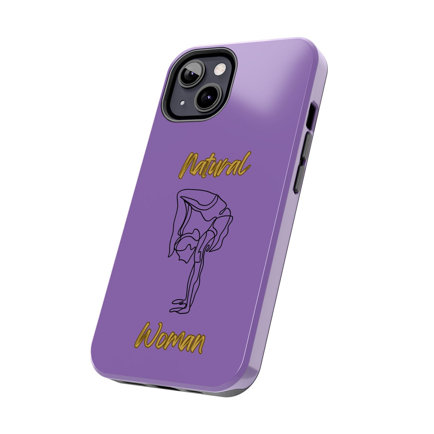 Natural Woman Flexible (BL)Tough Phone Cases LIGHT PURPLE