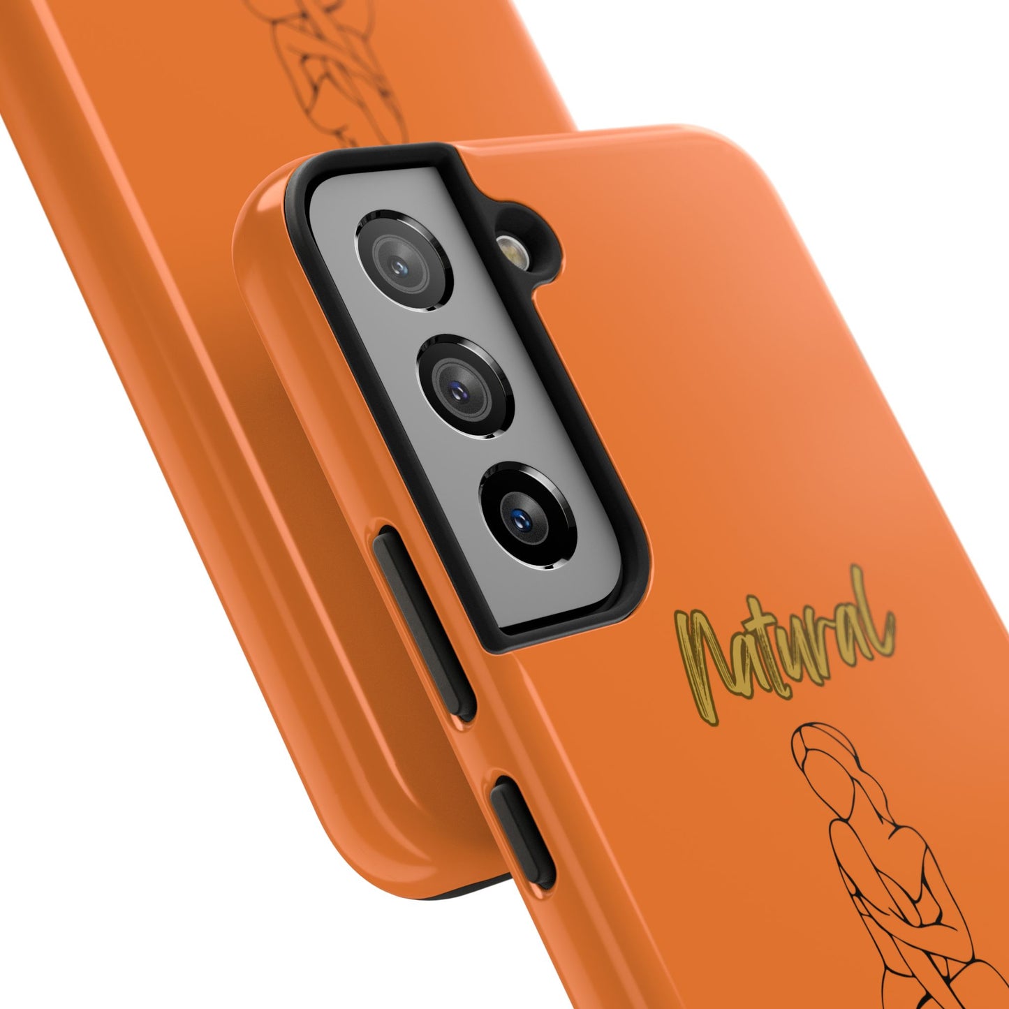 Natural Woman Shoulder Action (BL)Tough Phone Cases CRUSTA